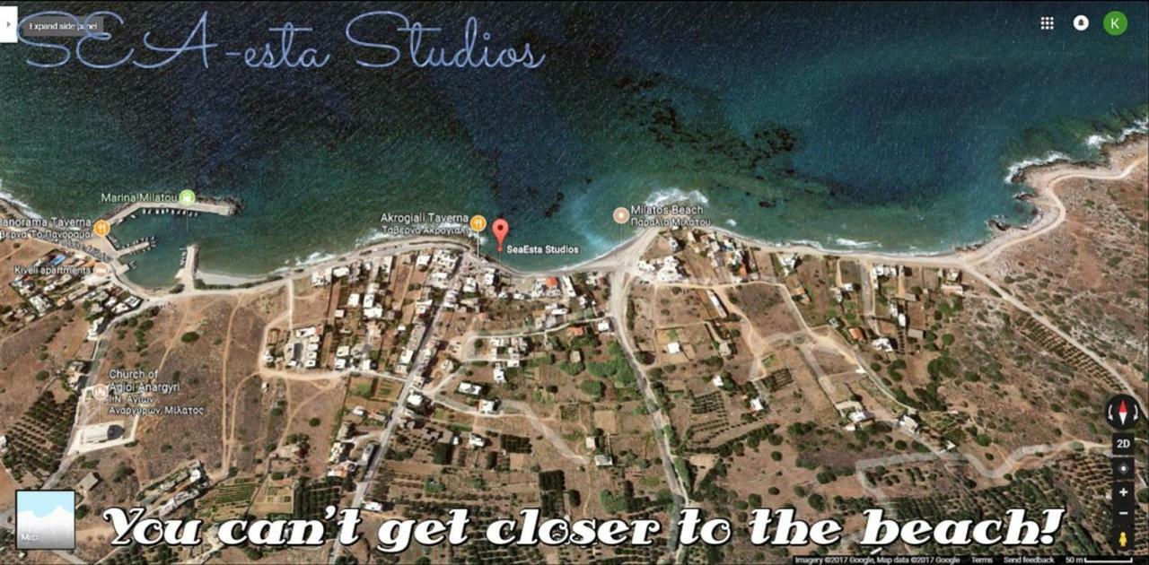 SEA-esta Beach Studios Mílatos Exterior foto